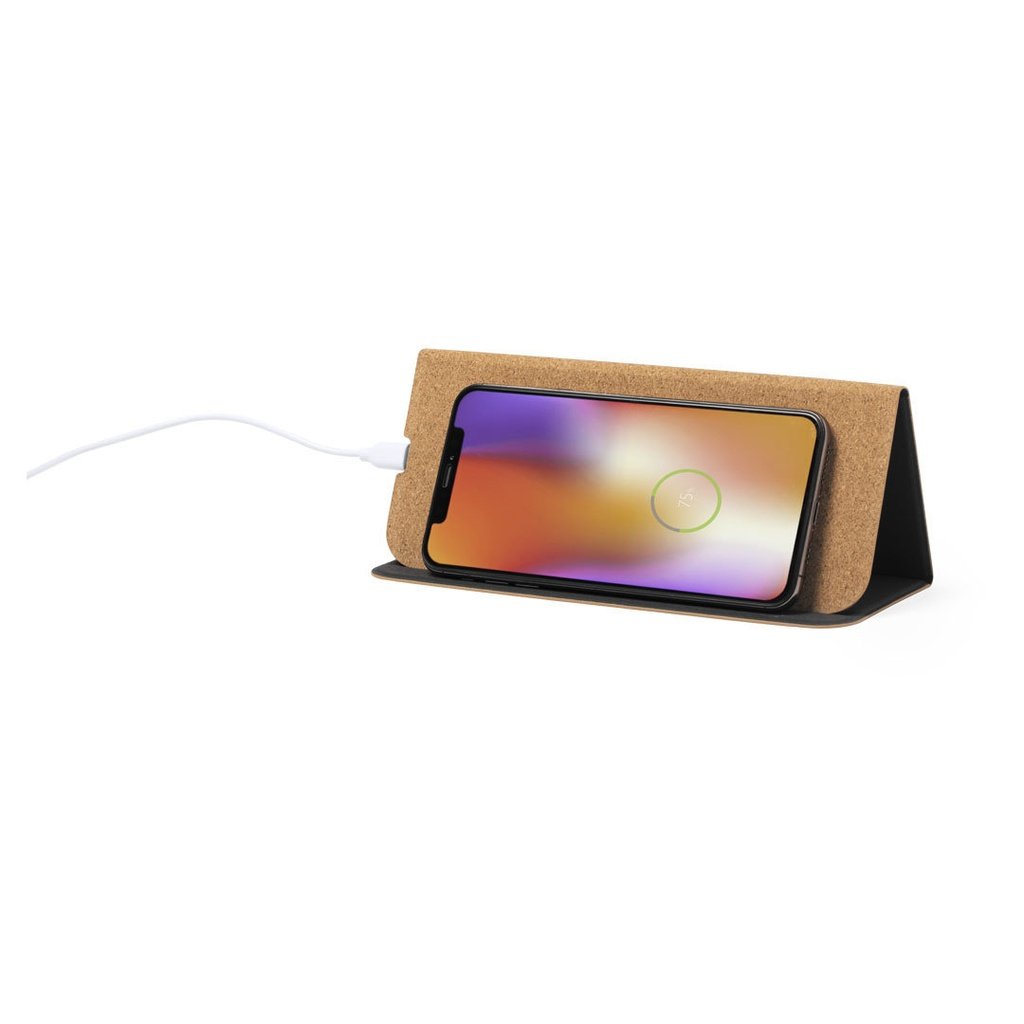 Cork Foldable Mousepads with Wireless Charging