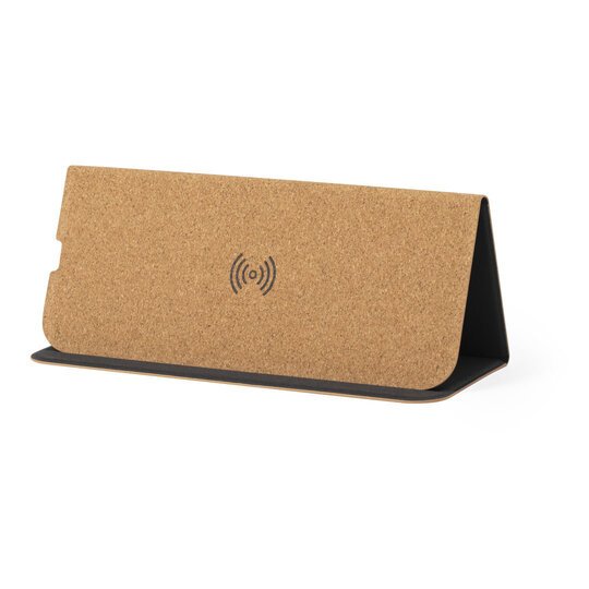 Cork Foldable Mousepads with Wireless Charging - Image 3
