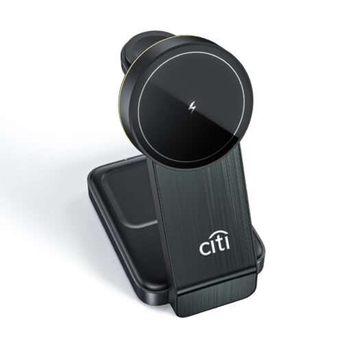 Wireless Fast Charging Station with Ambient Light