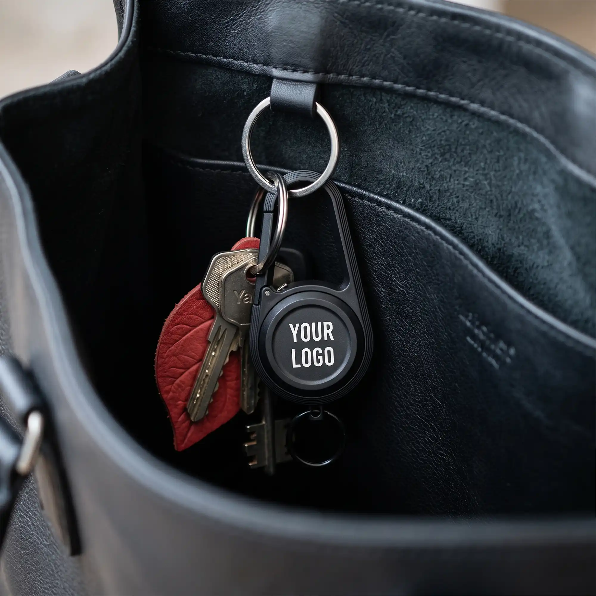Smart Bluetooth Anti-Loss Tracker with Carabiner - Image 4