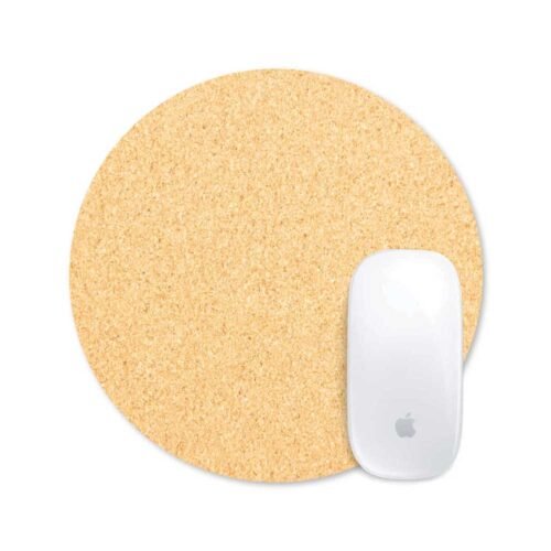 Friendly Cork Round Mouse Pads