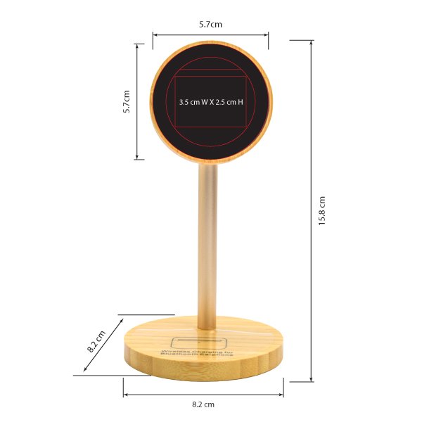 BAMBOO WIRELESS CHARGER - Image 5