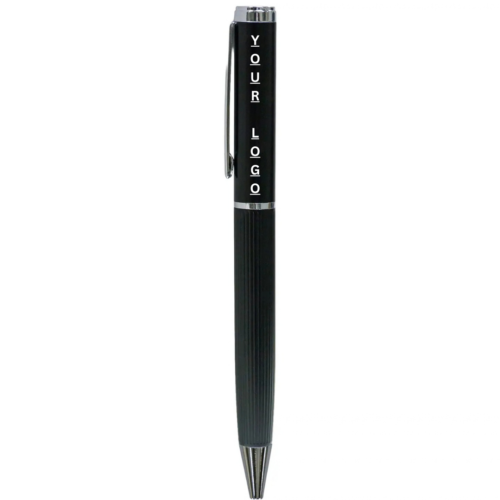 Metal Pen with Lined Barrel
