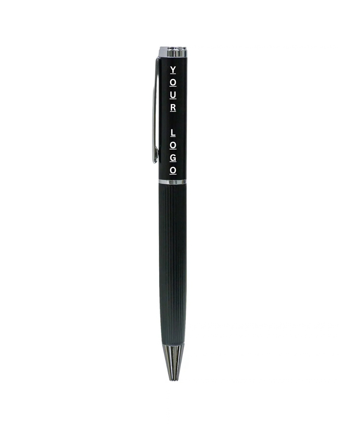 Metal Pen with Lined Barrel
