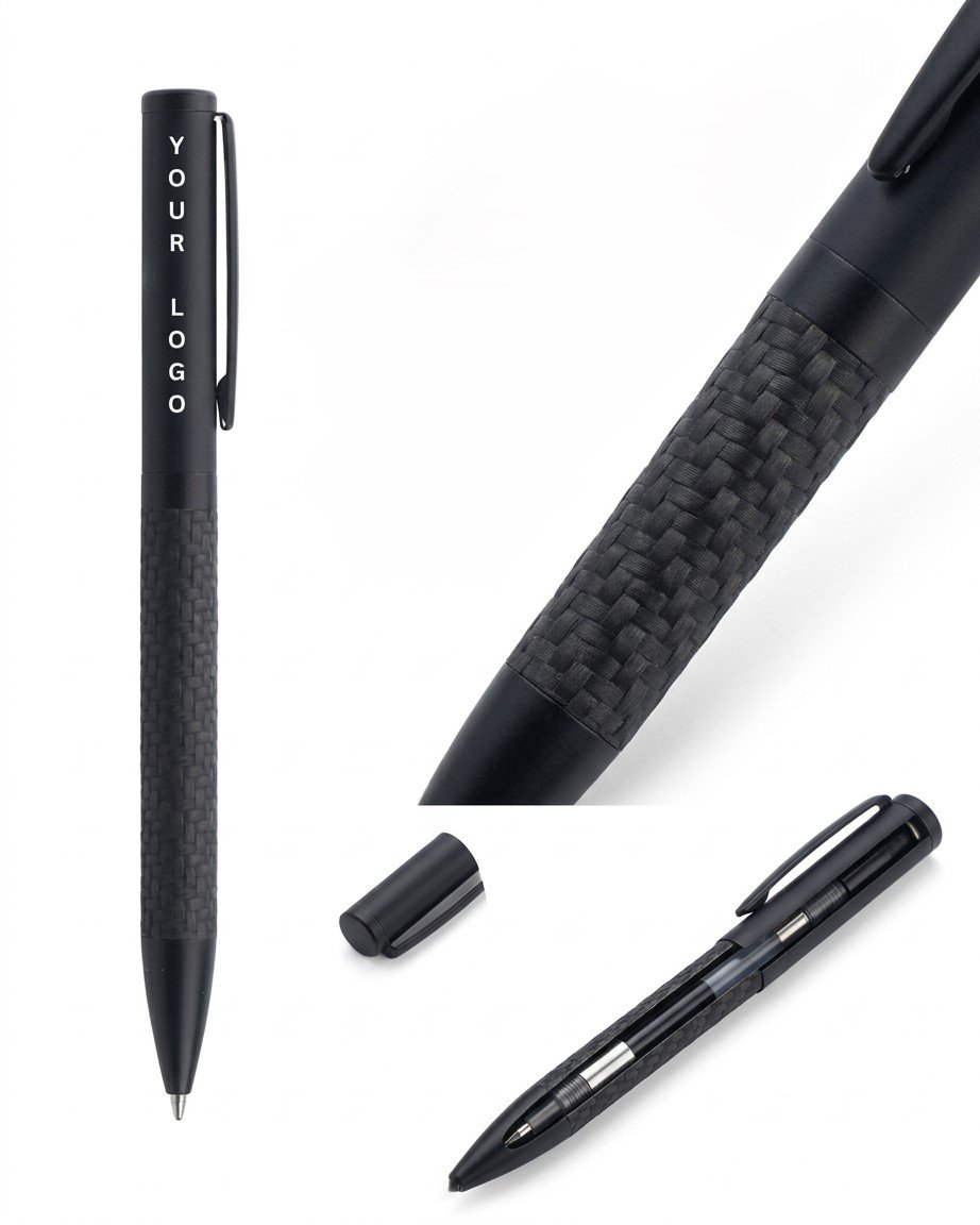 Ball Point Pen with Textured - Image 2