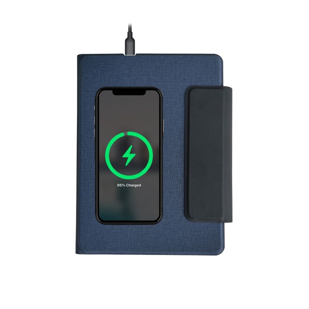 A5 PU Portfolio with 15W MagSafe Wireless Charge - Image 2