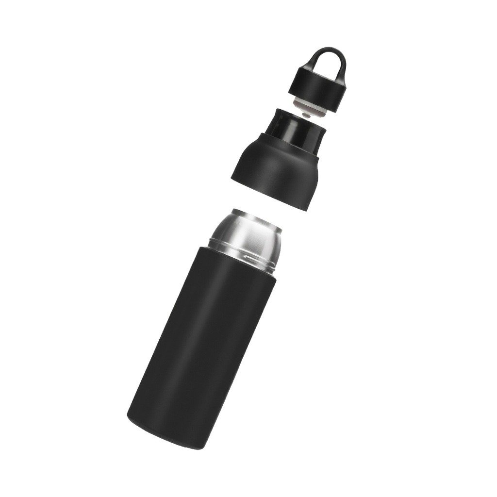 Double Wall Bottle with Push Lid 550 ml - Image 3