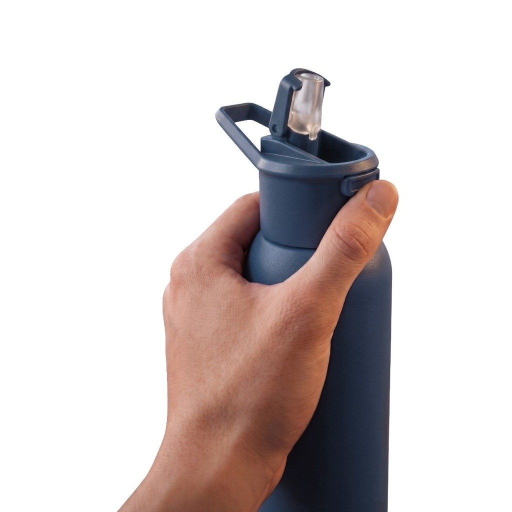 Double Wall Bottle with Straw 600 ml - Image 2