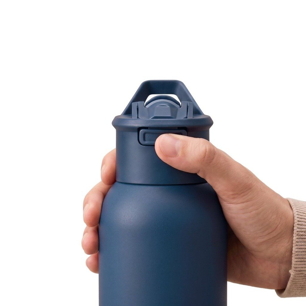 Double Wall Bottle with Straw 600 ml - Image 3