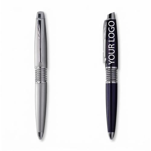 Ball Point Pen with Silver Trimmings