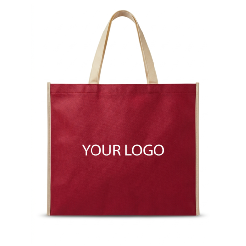 Red colour side bag