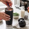 Insulated Flip Portable Blender 600ml with custom logo – view 5