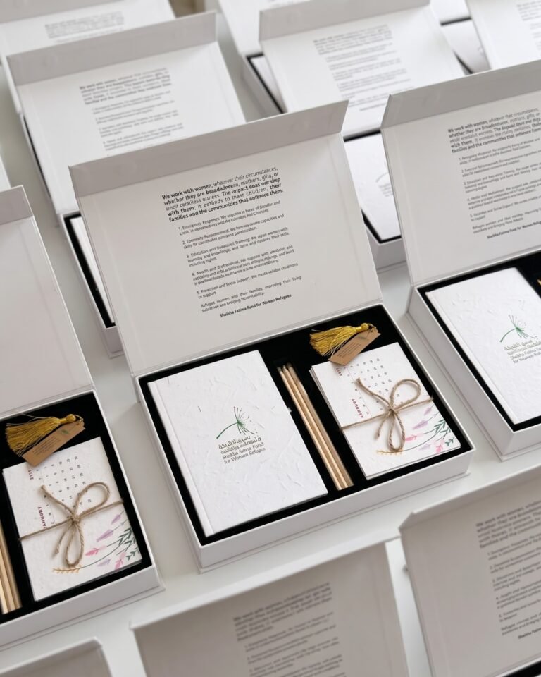 Seed paper corporate gift box set