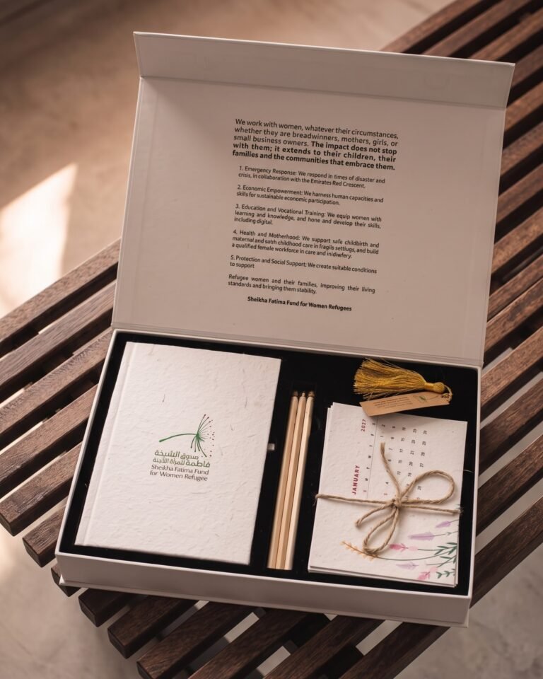 Eco-friendly seed paper gift box