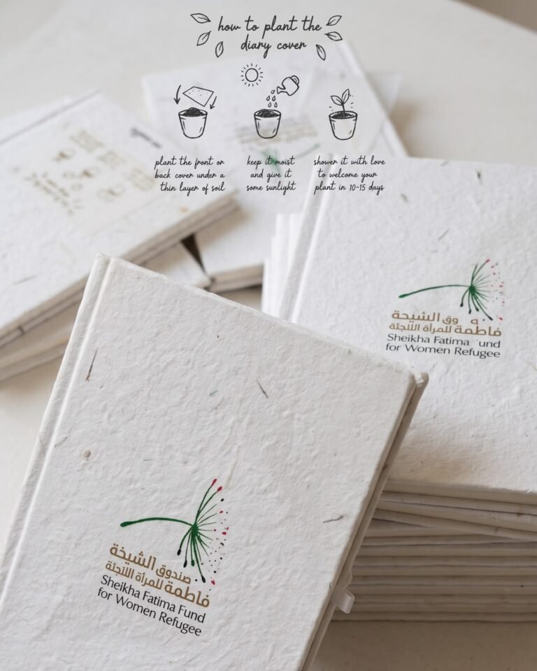 Seed paper notebook diary
